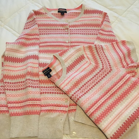 Lands End Cardigan Set - Picture 2 of 3
